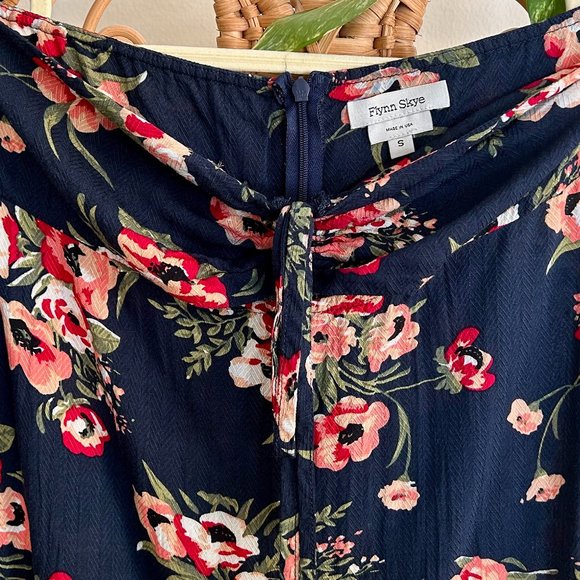 FLYNN SKYE Floral Maxi Dress - Size Small - Picture 8 of 10